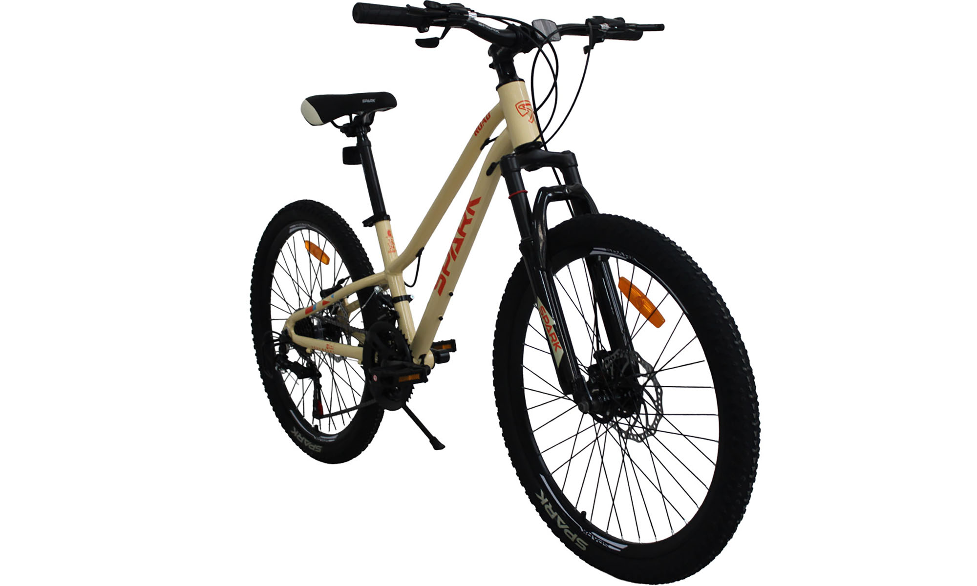 Велосипед SPARK ROAD 24", размер XS, рама 12", год 2026, бежевый 4