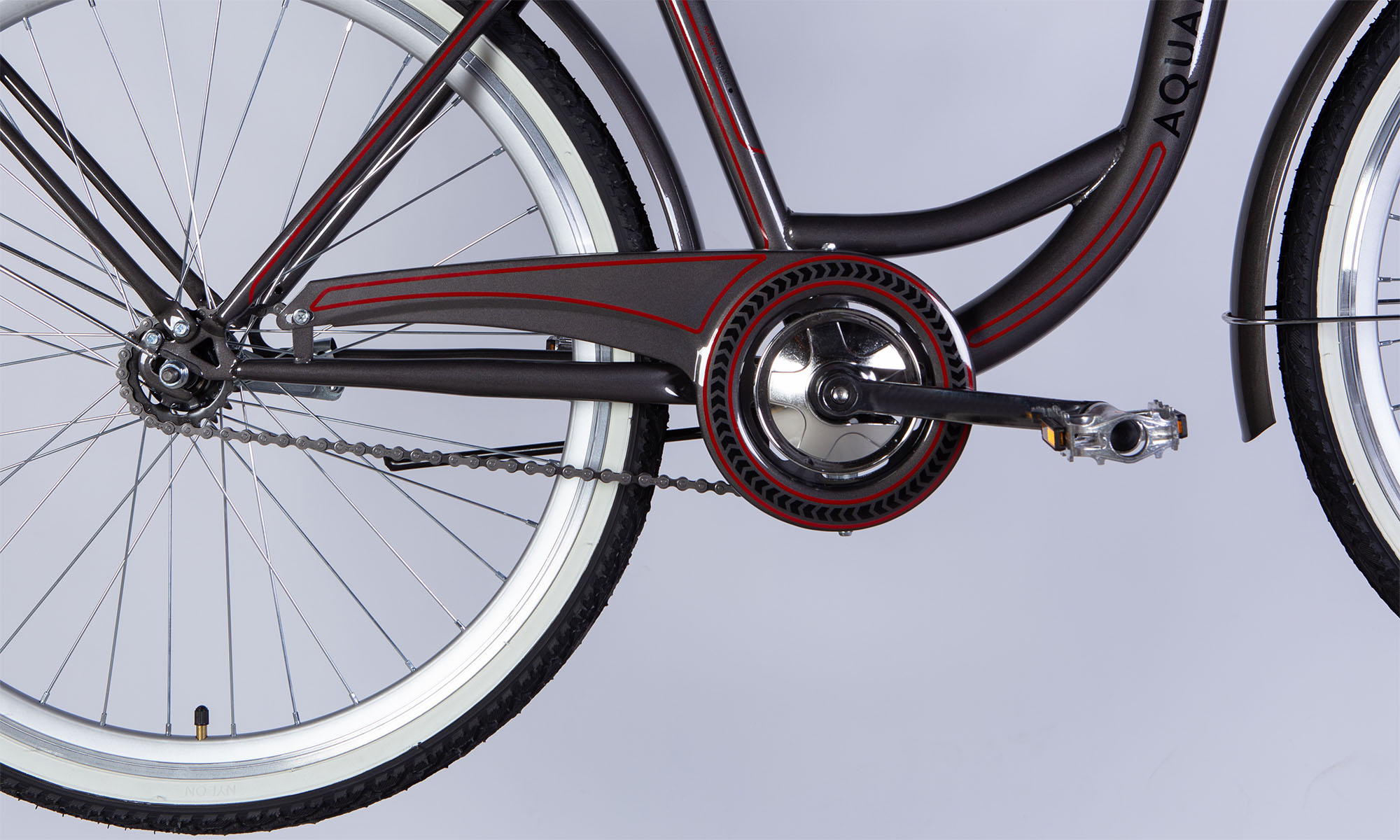 Велосипед Dorozhnik AQUAMARINE BH 28", розмір L, рама-19", 2025, сірий 2