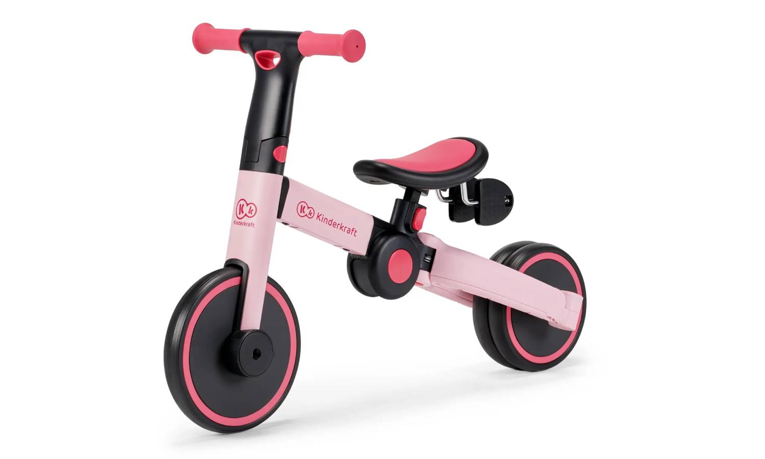 Триколісний велосипед 3 в 1 Kinderkraft 4TRIKE Candy Pink 11