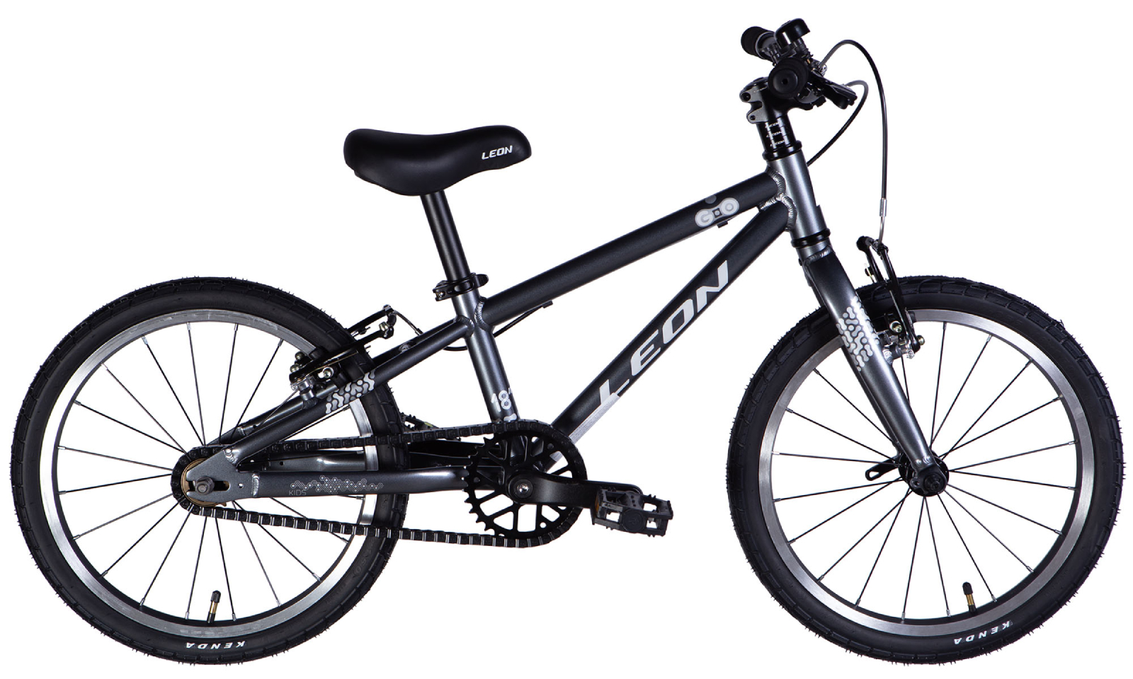 Фотография Велосипед Leon GO Vbr FR 18", размер XXXS, рама 9", 2025, серый