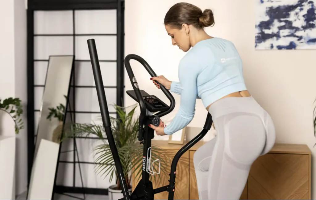 Орбитрек магнитный Hop-Sport HS-400B Icon черный 12