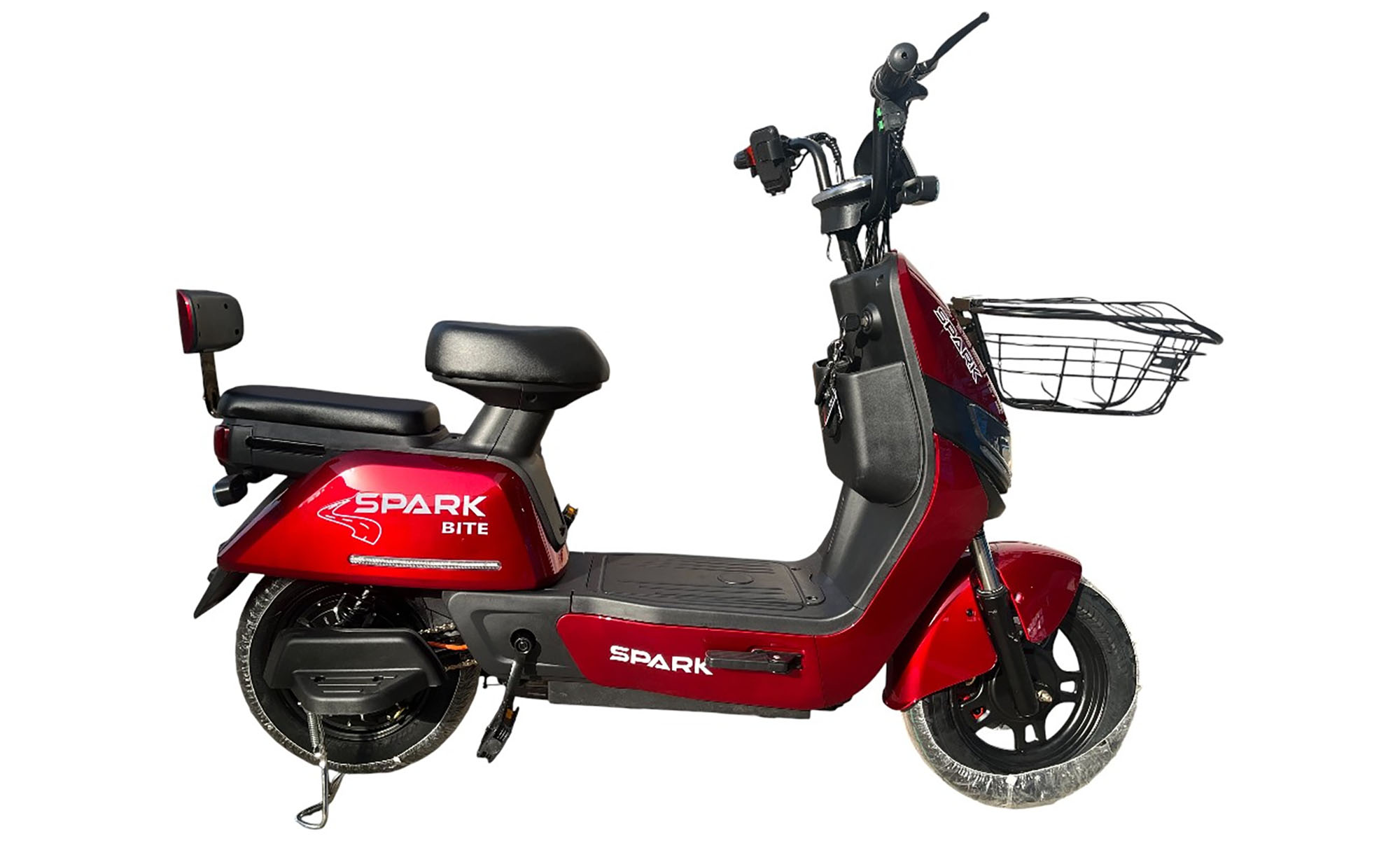 Велосипед з електромотором SPARK BITE 14", 60V/1000W/20Ah, рік 2026, Червоний 3 Велосипед з електромотором SPARK BITE 14", 60V/1000W/20Ah, рік 2026, Червоний 3