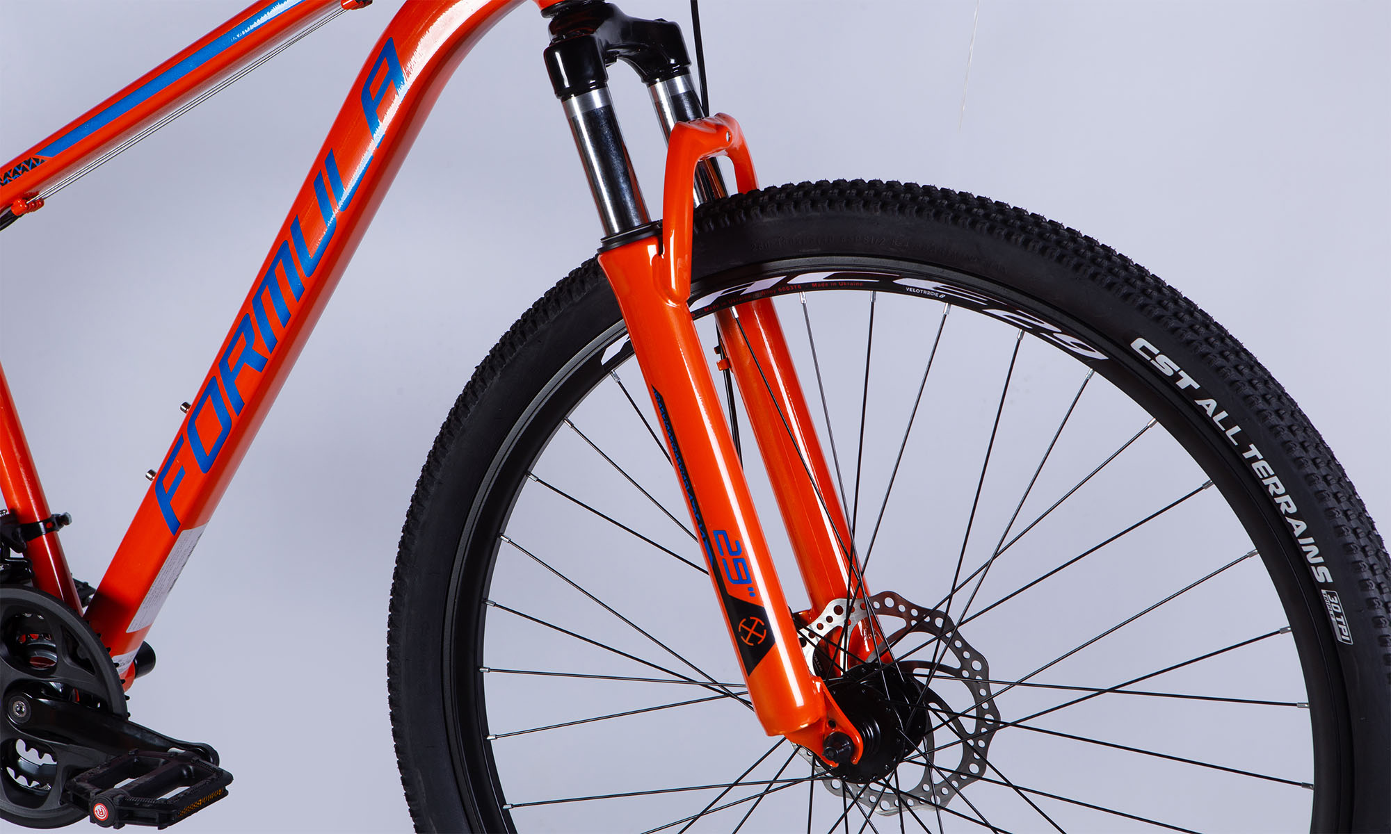 Велосипед Formula DRAGONFLY AM DD 29", розмір S, рама-16", 2025, помаранчевий 5