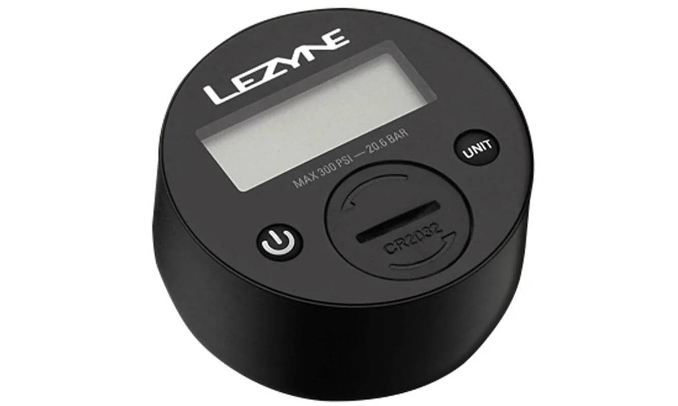 Напольный насос Lezyne Gravel Digital Drive Pro, максимальное давление 100 psi, серебристый 2