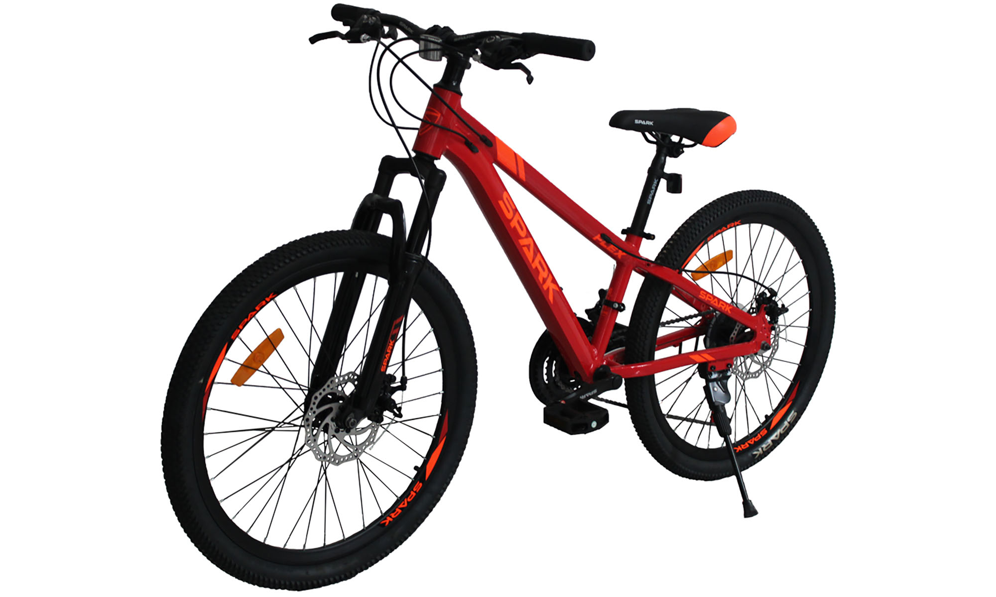 Велосипед SPARK FLEX 24", размер XXS, рама 11", год 2026, красный 3