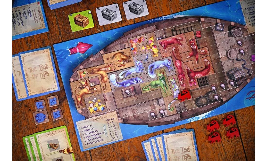 Настольная игра Остров кошек (The Isle of Cats) 13
