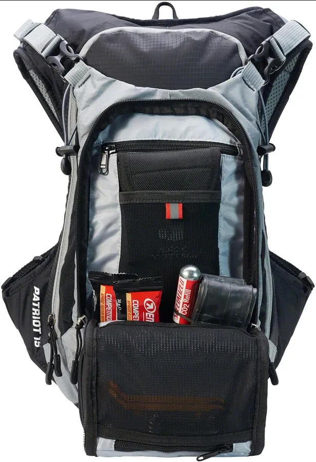 Рюкзак USWE PATRIOT Backprotector (защита спины) 15 л, Серо-черный 5 Рюкзак USWE PATRIOT Backprotector (защита спины) 15 л, Серо-черный 5