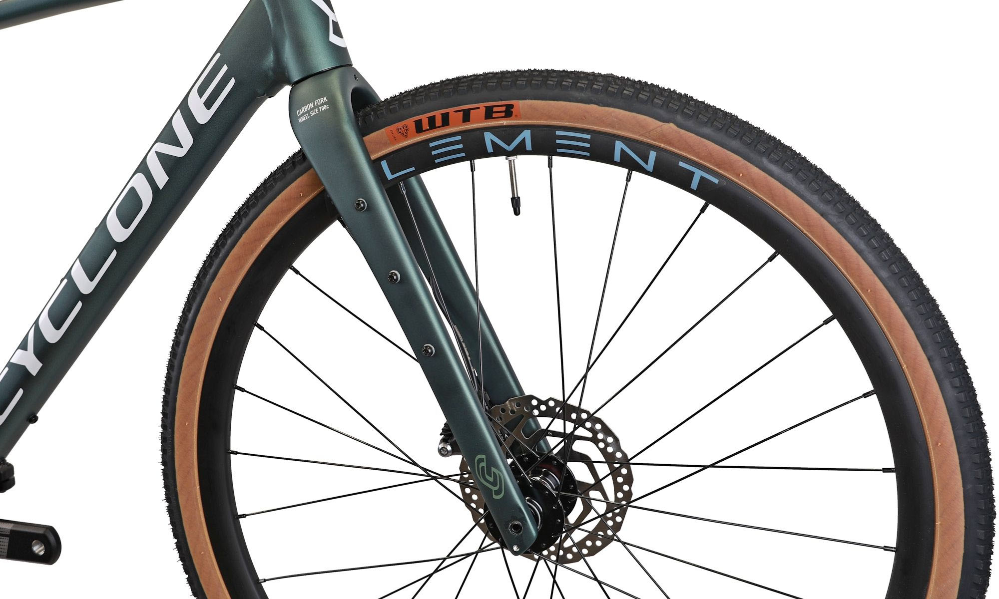 Велосипед CYCLONE GTX 28" (700c), размер L, рама 56, год 2026, темно-зеленый (матовый) 4