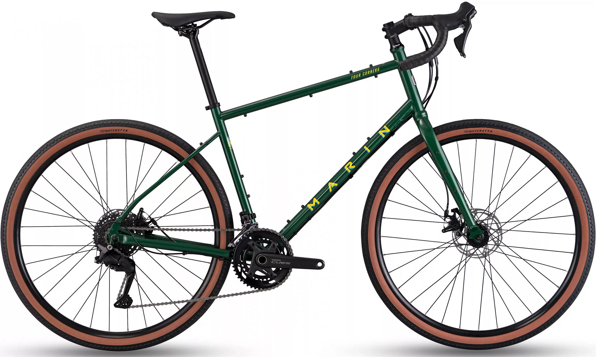 Велосипед Marin FOUR CORNERS 1 28", размер M, год 2026, зеленый 