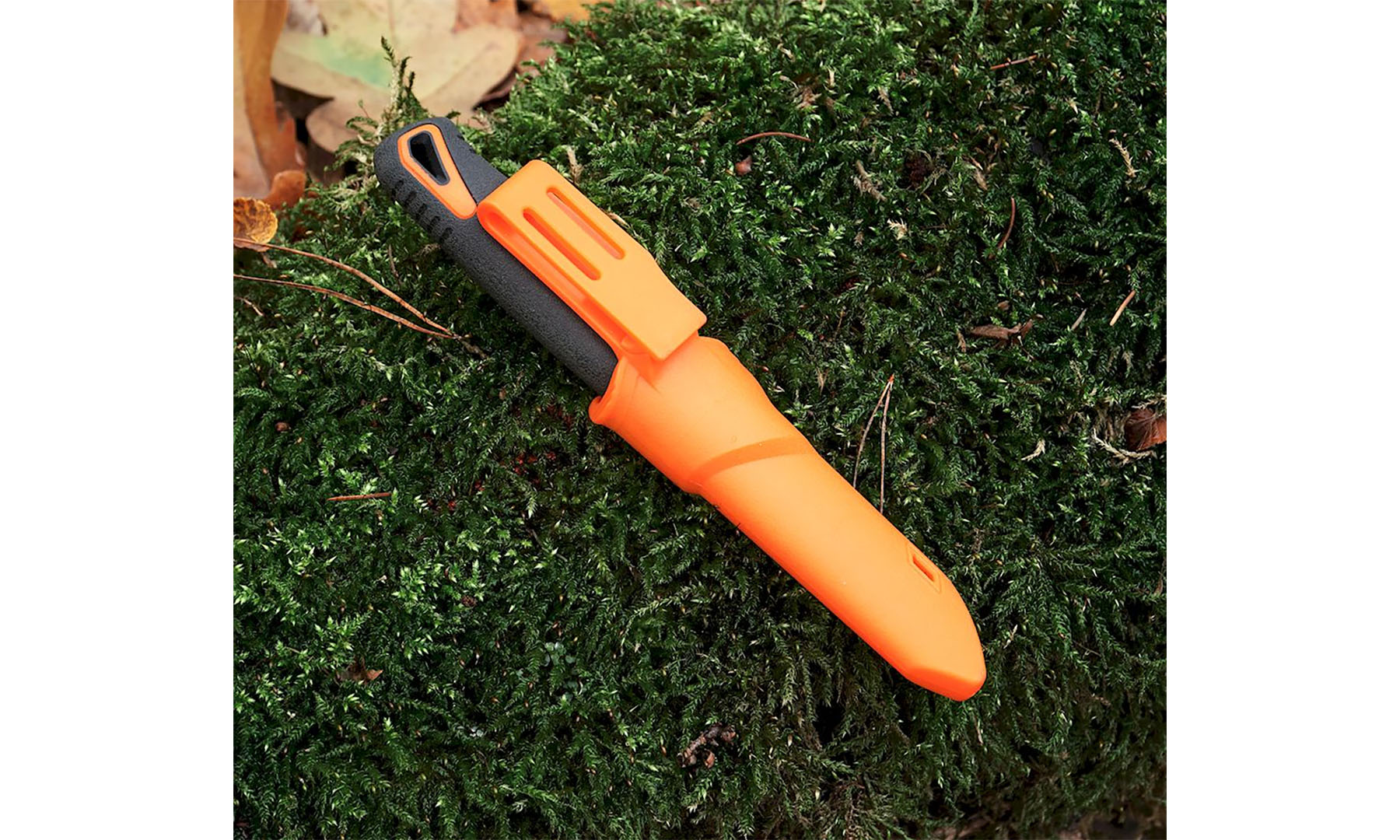 Нож Ganzo G807-OR оранжевый с ножнами 4