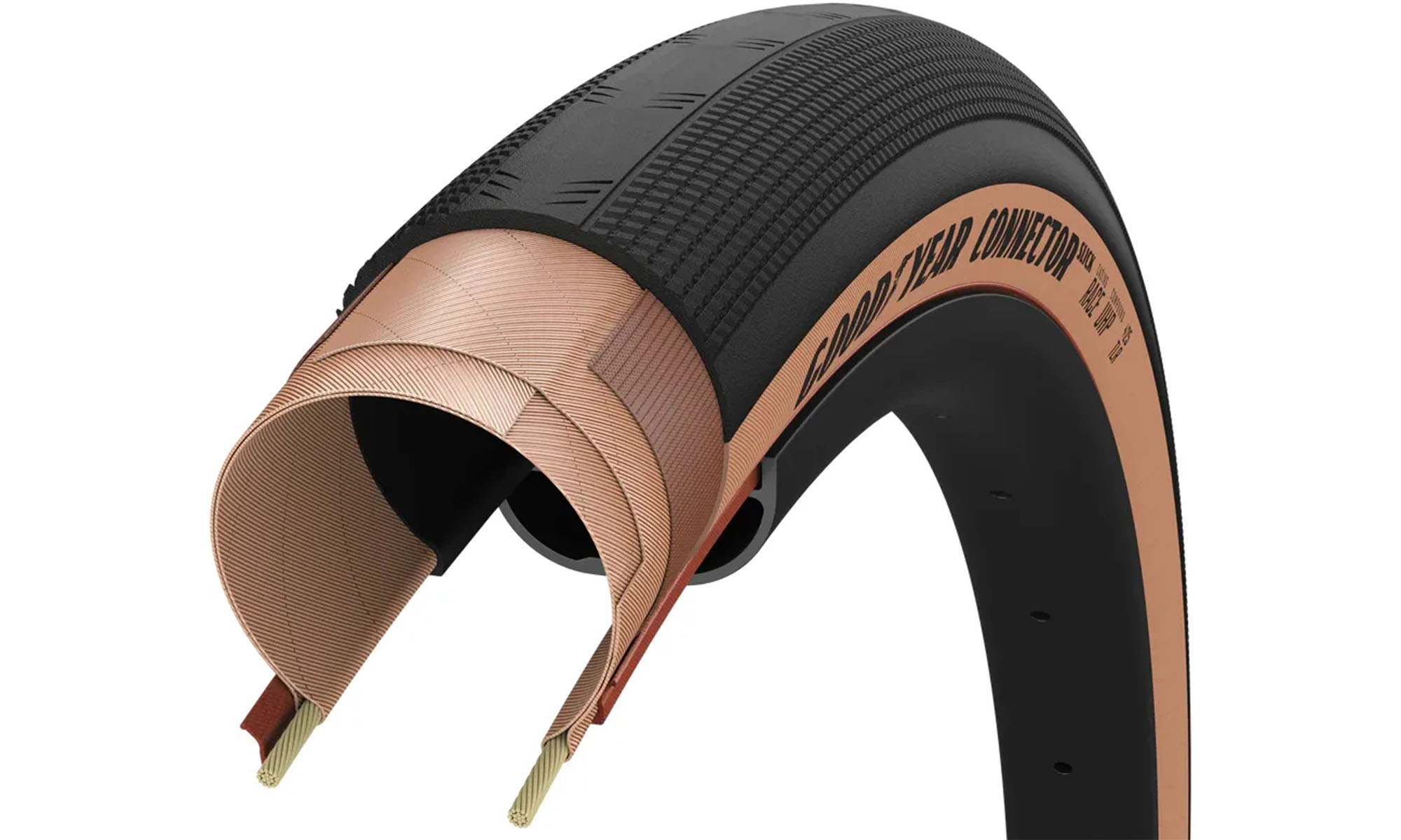 Покрышка GoodYear Connector Slick, Race 700x40 (40-622), Dynamic:UHP, Folding, Transparent 