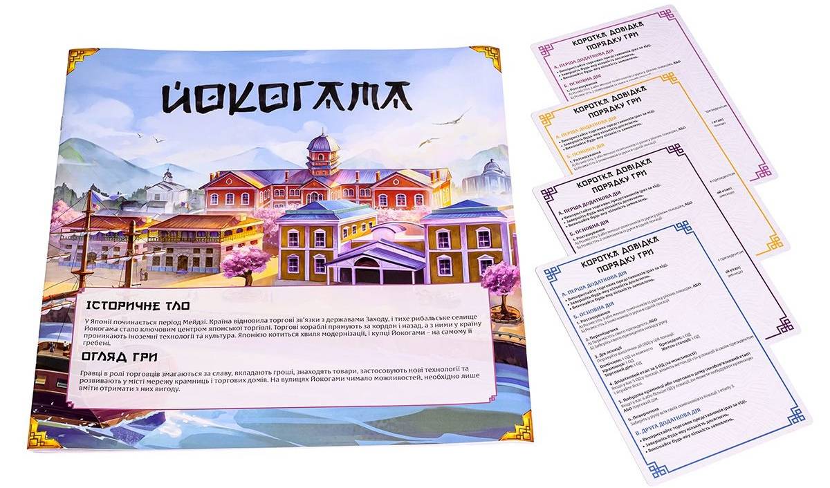 Настольная игра Йокогама (Yokohama) 3