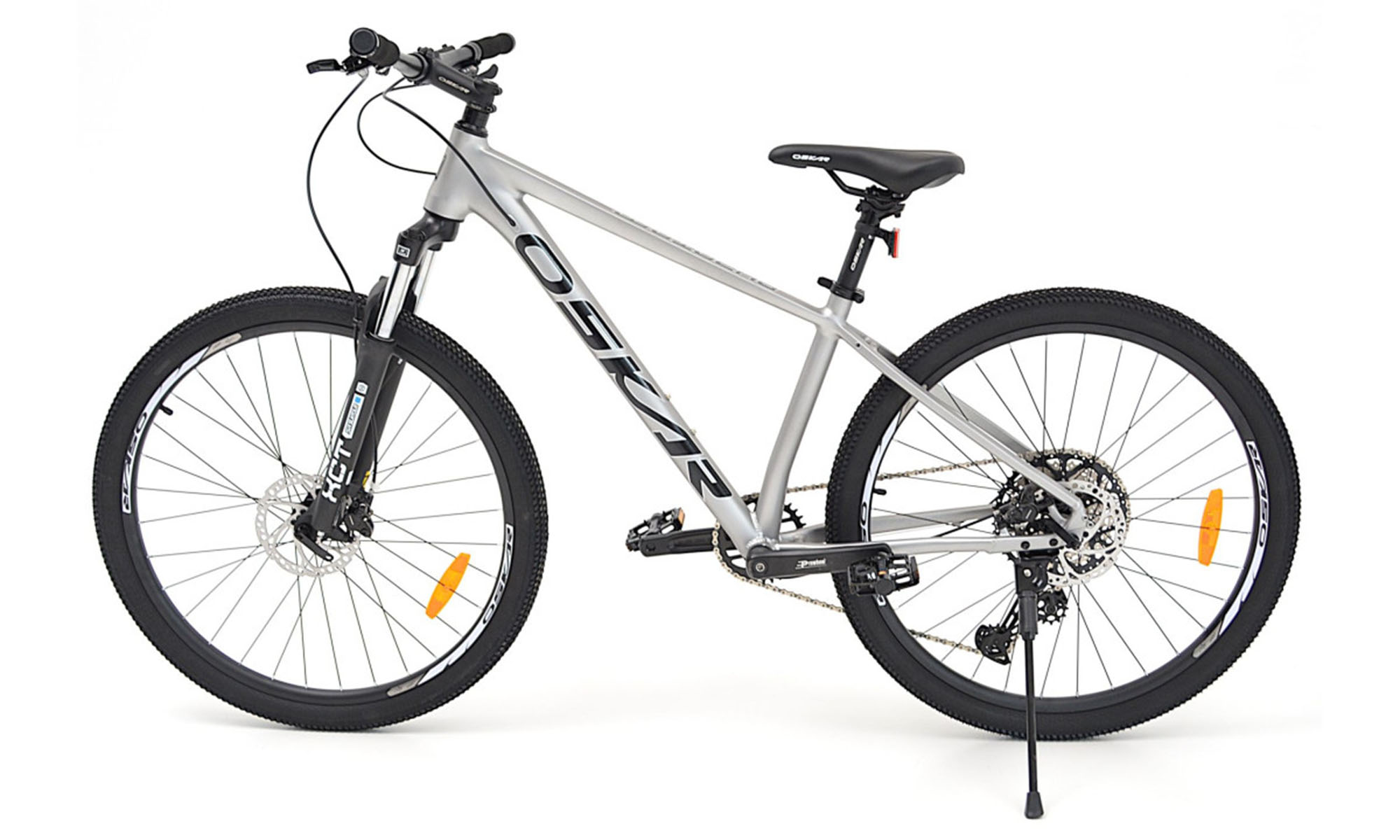 Велосипед Oskar Phantom 27.5", размер S, рама 16", год 2026, серый матовый 6 Велосипед Oskar Phantom 27.5", размер S, рама 16", год 2026, серый матовый 6