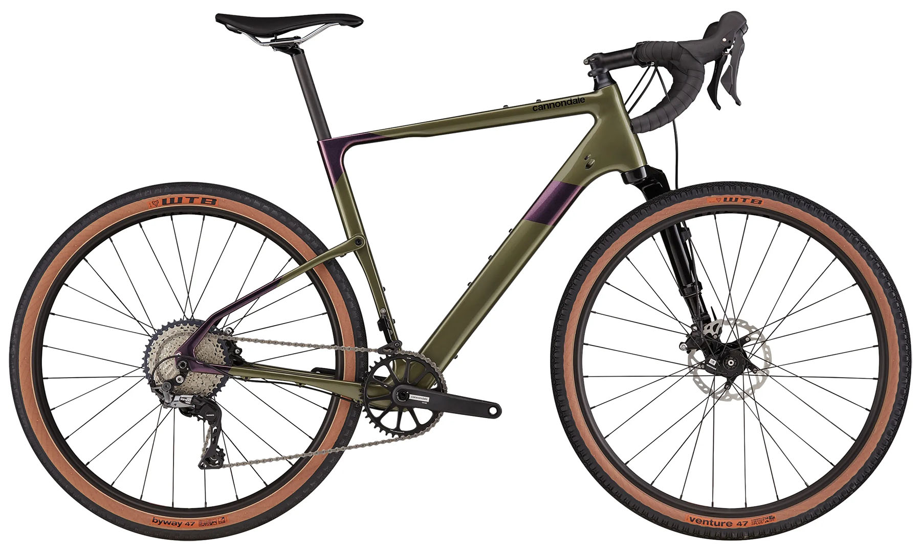 Фотография Велосипед Cannondale TOPSTONE Carbon Lefty 3 27,5" рама XL 2022 Серо-зеленый