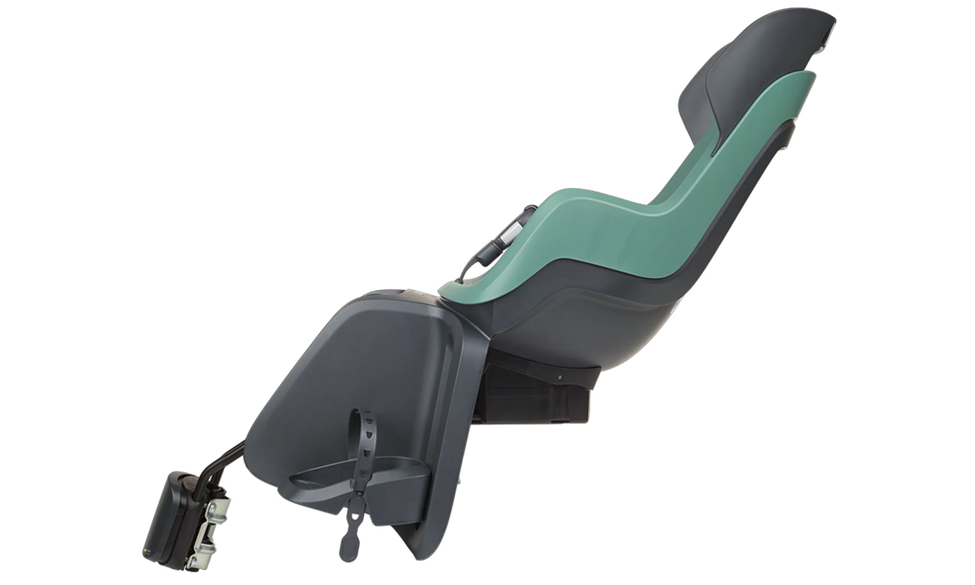 Детское велокресло Bobike GO Frames RS Reclining System - заднее сиденье на раму, мятное 5