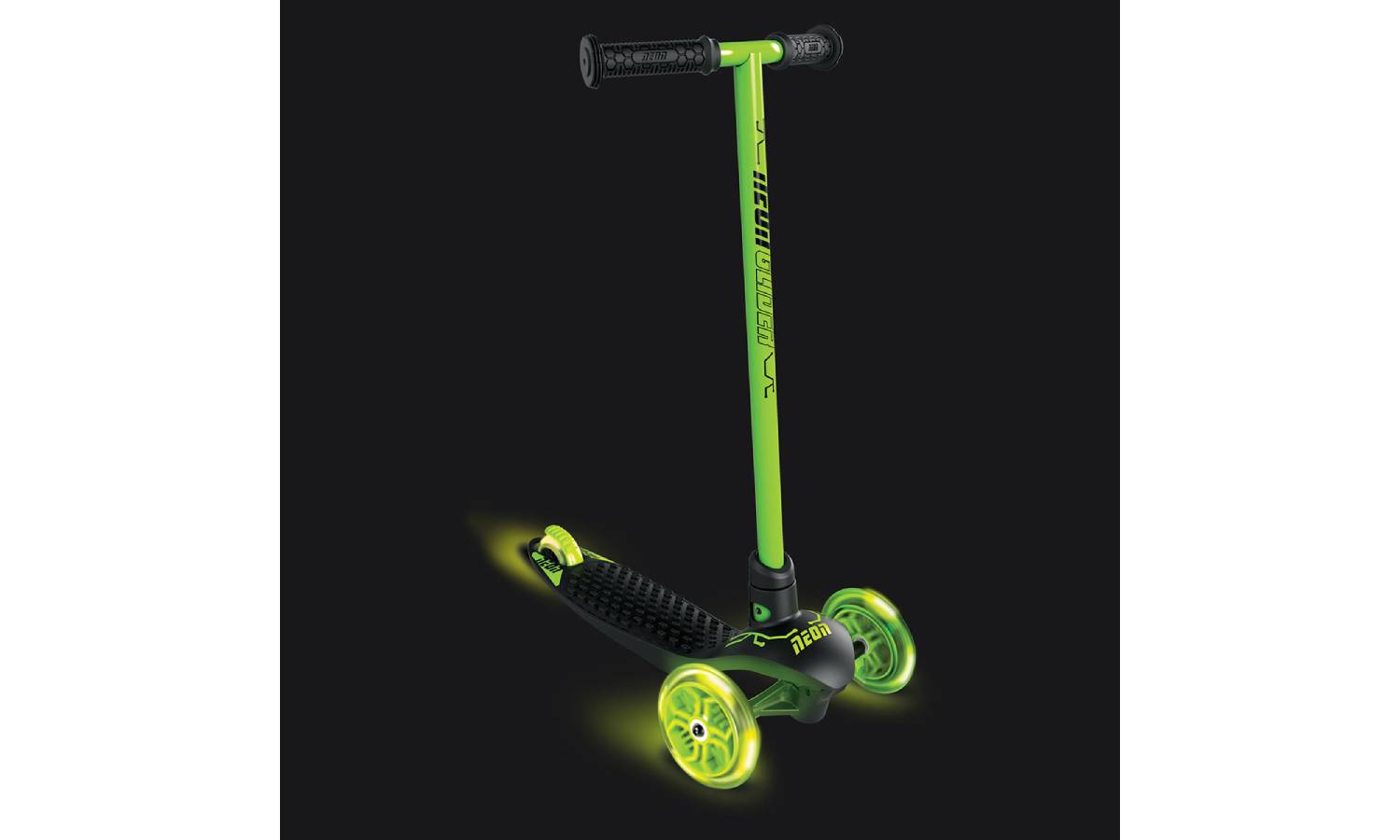 Neon Glider Зелений скутер 5