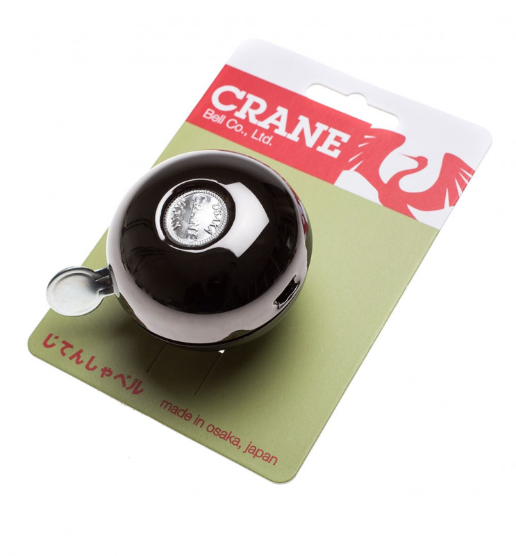 Звонок CRANE RITEN, Neo Black, 57мм латунь, скоба, Черный 3 Звонок CRANE RITEN, Neo Black, 57мм латунь, скоба, Черный 3