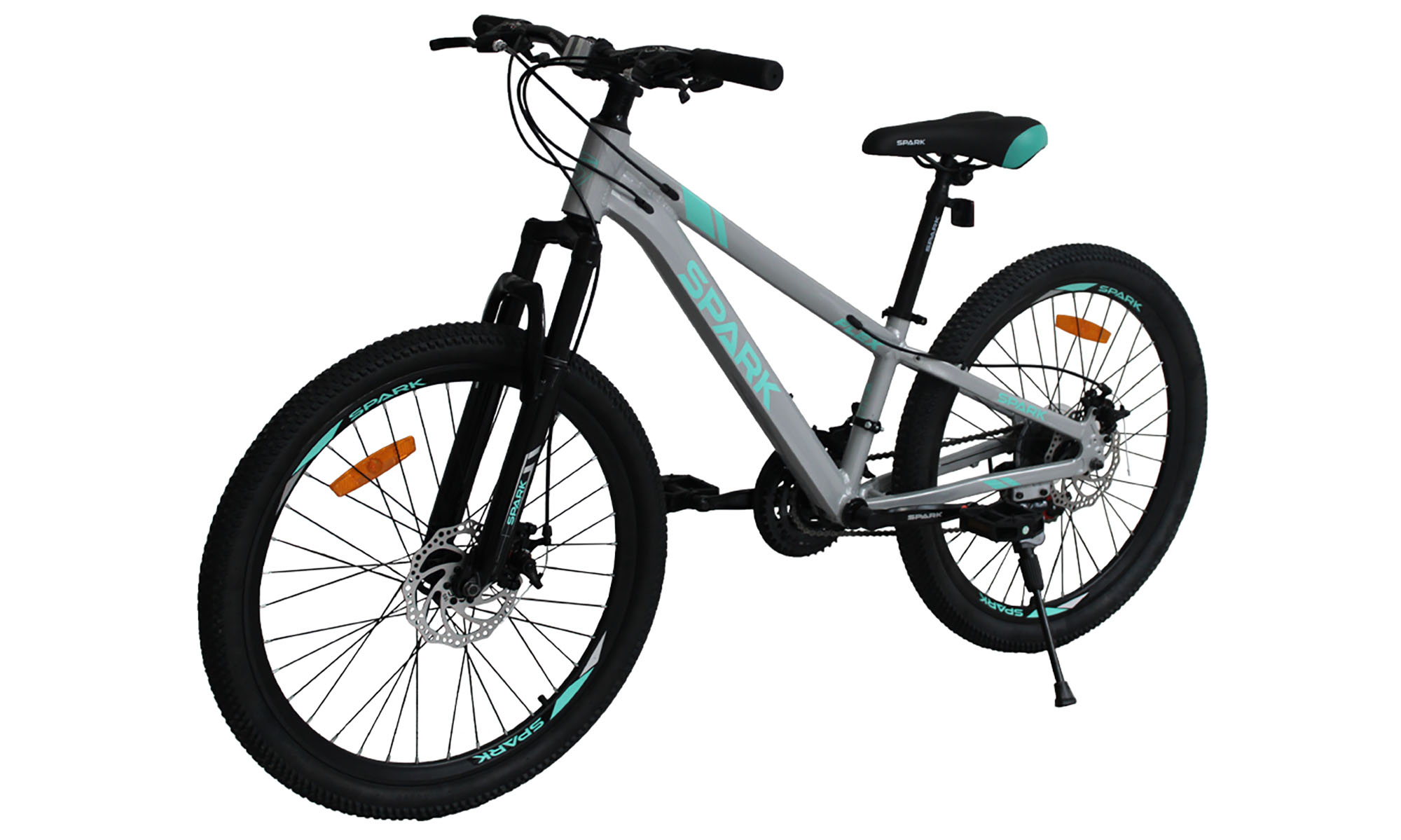 Велосипед SPARK FLEX 24", розмір XXS, рама 11", рік 2026, сірий 3