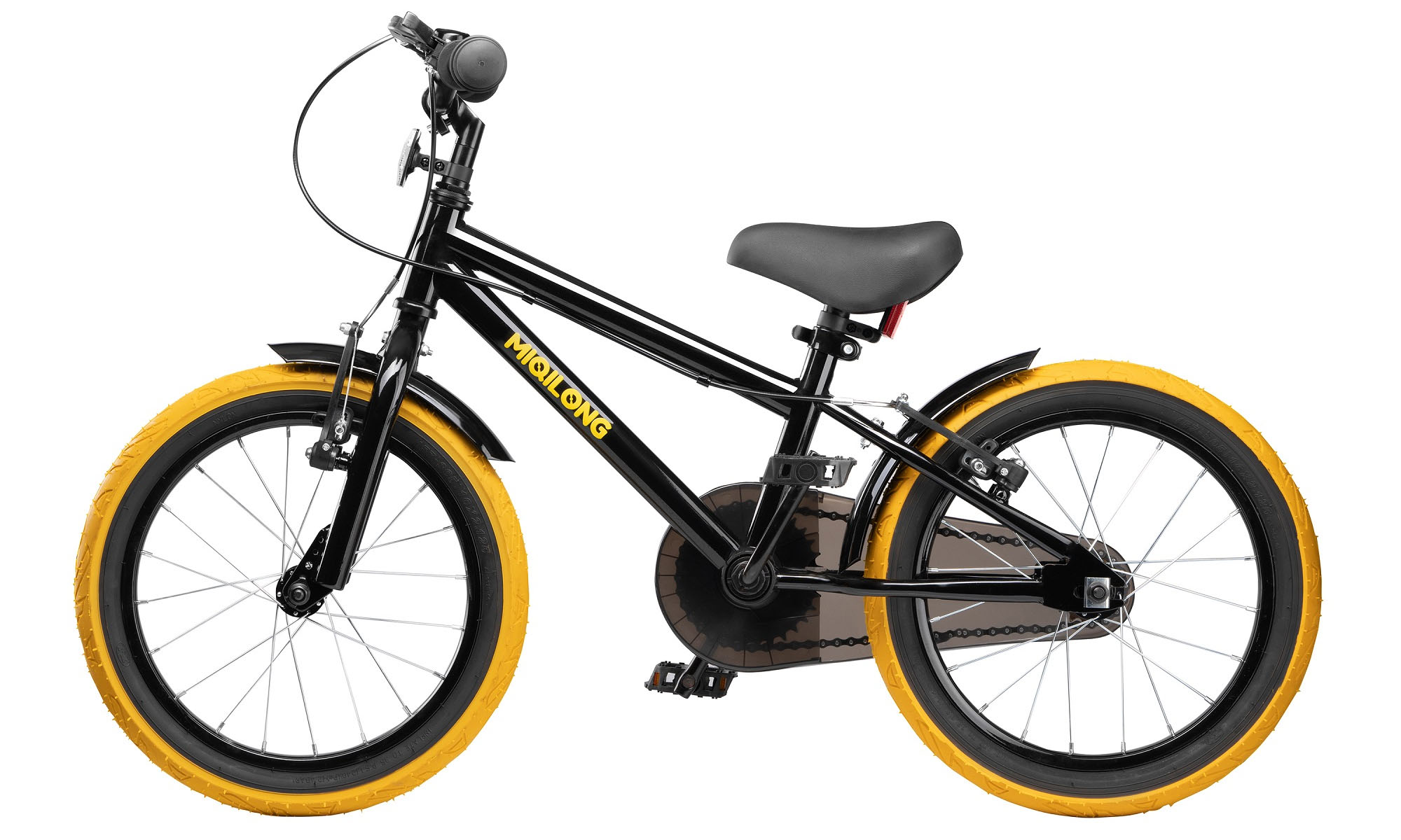Детский велосипед Miqilong ST 16", One size, 2025, черный 8