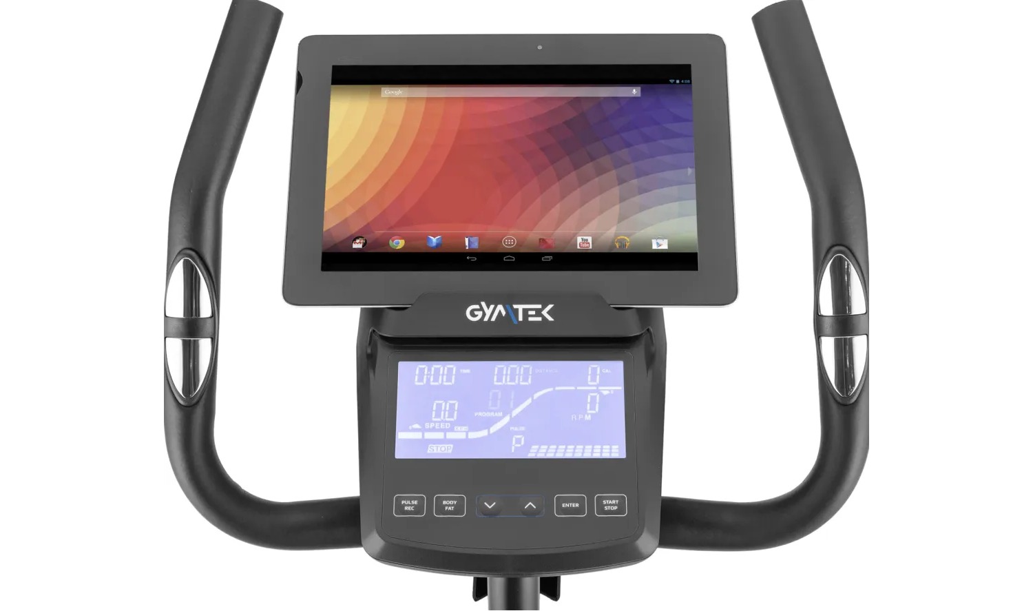 Велотренажер Gymtek XB1800 электромагнитный синий 9