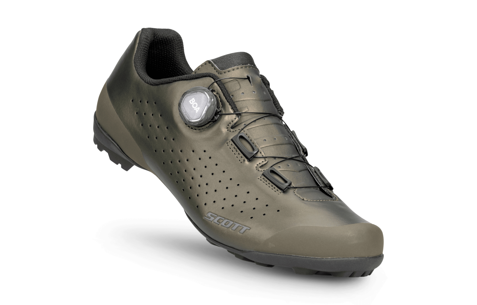 Велотуфли SCOTT GRAVEL PRO коричневый металлик/черный, размер 45 