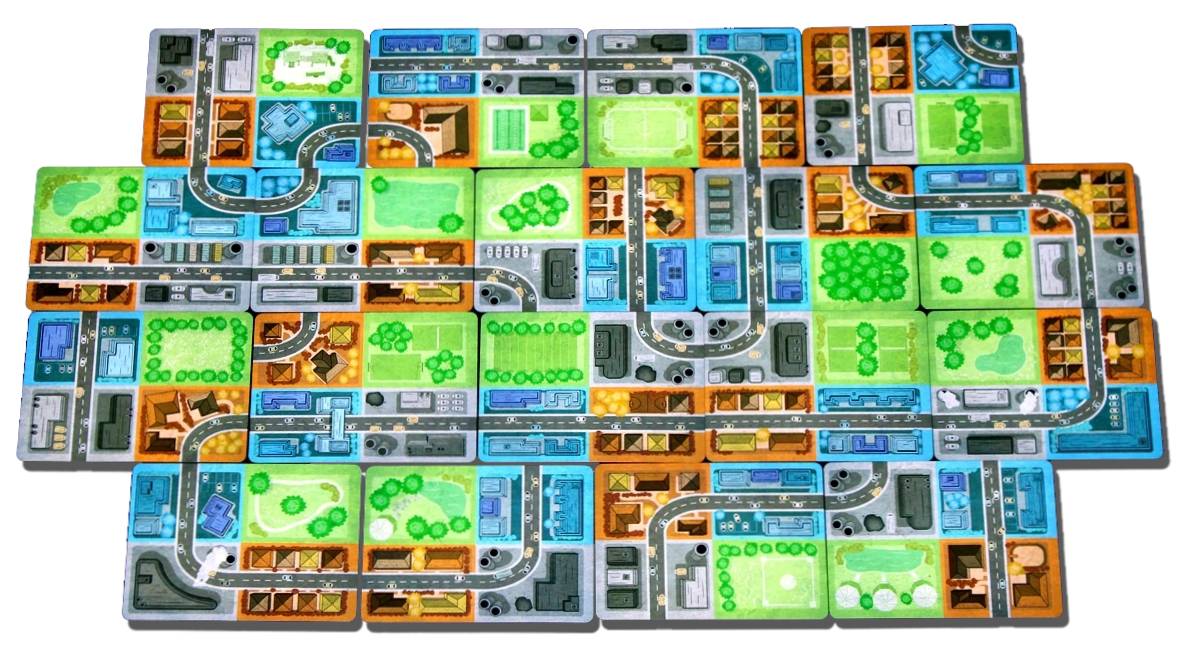 Настольная игра Мегаполис. Полное издание (Sprawlopolis) 4 Настольная игра Мегаполис. Полное издание (Sprawlopolis) 4