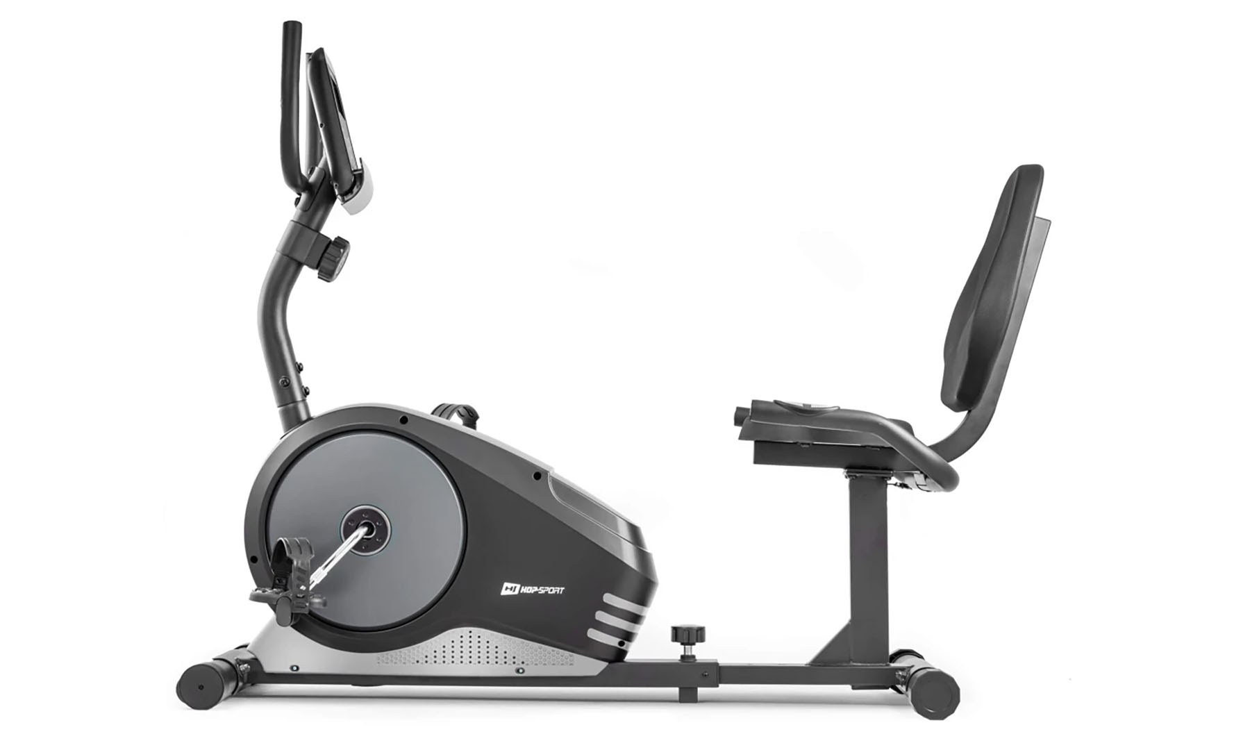 Горизонтальный велотренажер Hop-Sport HS-040L Root Серый 6