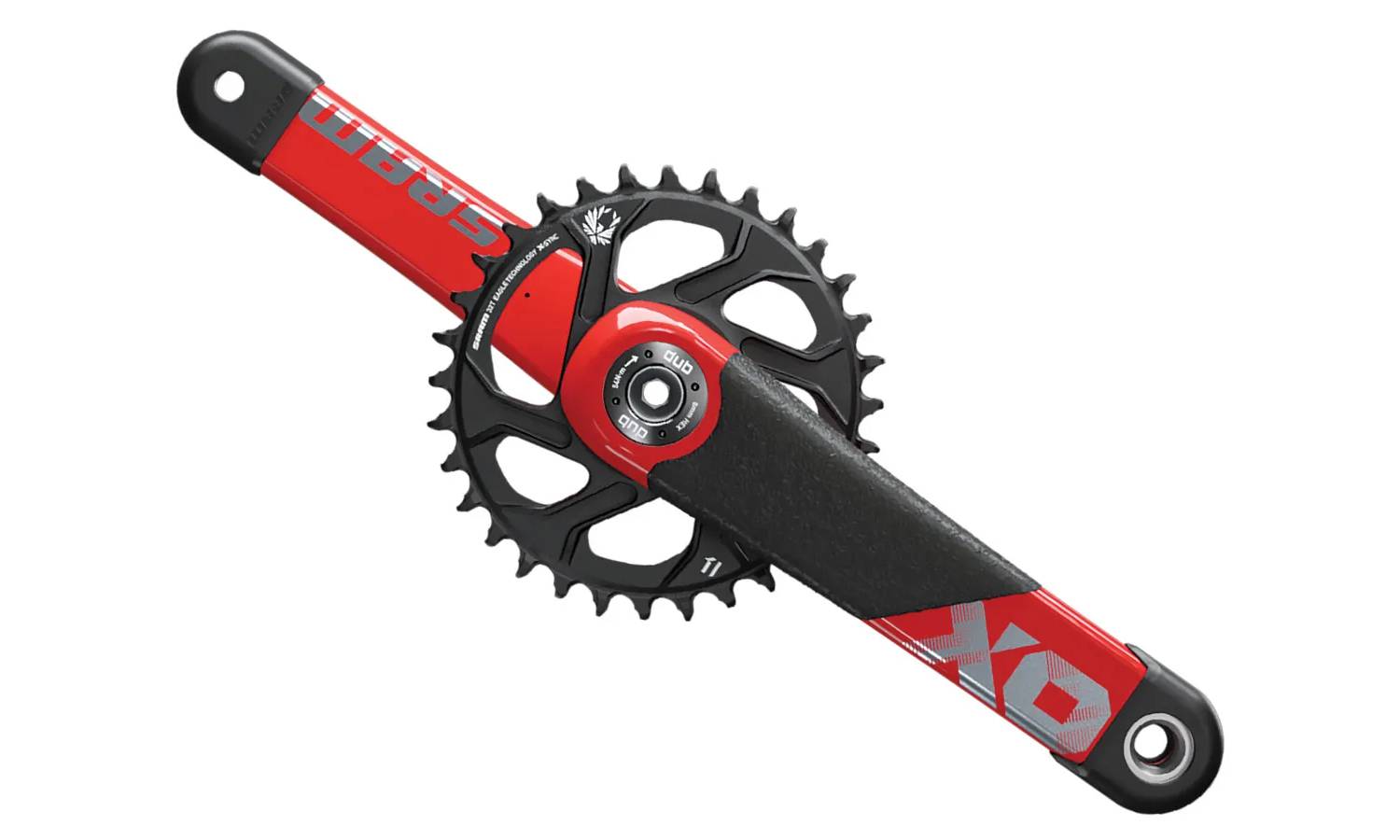 Фотография Шатуны Sram set X01 All Downhill DUB83 170 w Direct Mount 34t X-SYNC 2 Chainring Red B1 3