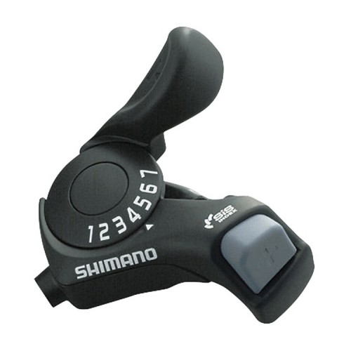 Фотография Манетка Shimano Tourney SL-TX30 правая 7шв, Черный