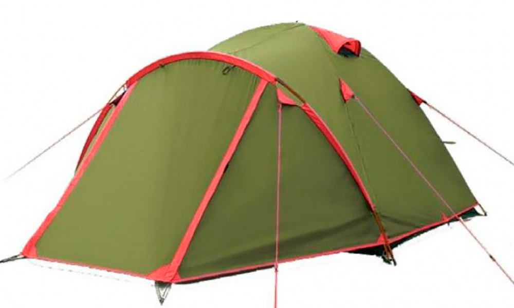 Палатка Tramp Camp 4 зеленый