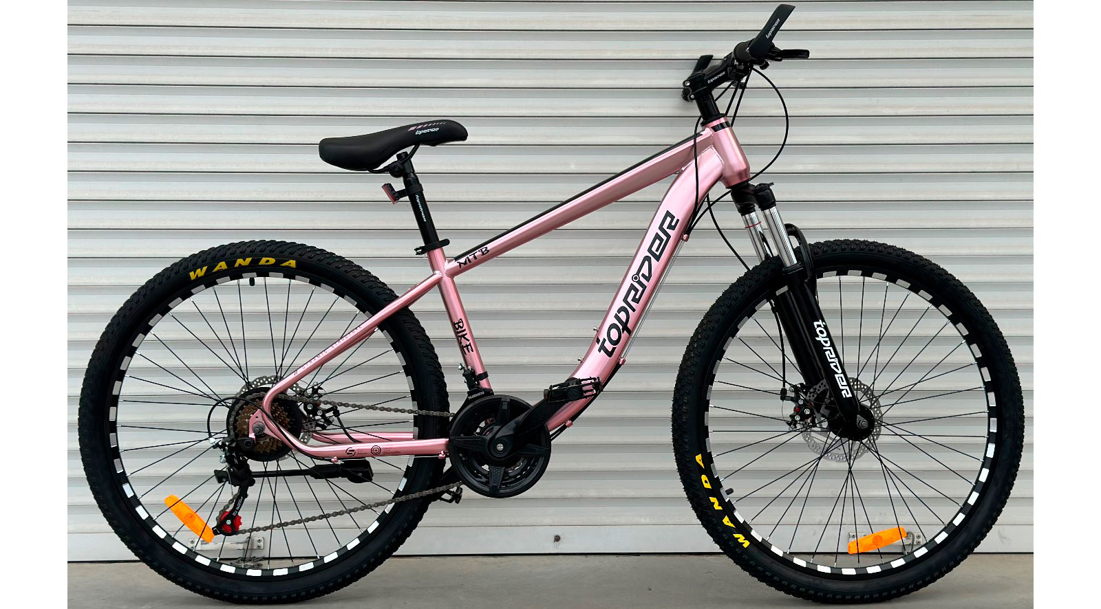 Фотографія Велосипед Toprider Trail 550 26" розмір S рама 15 2023 Рожевий