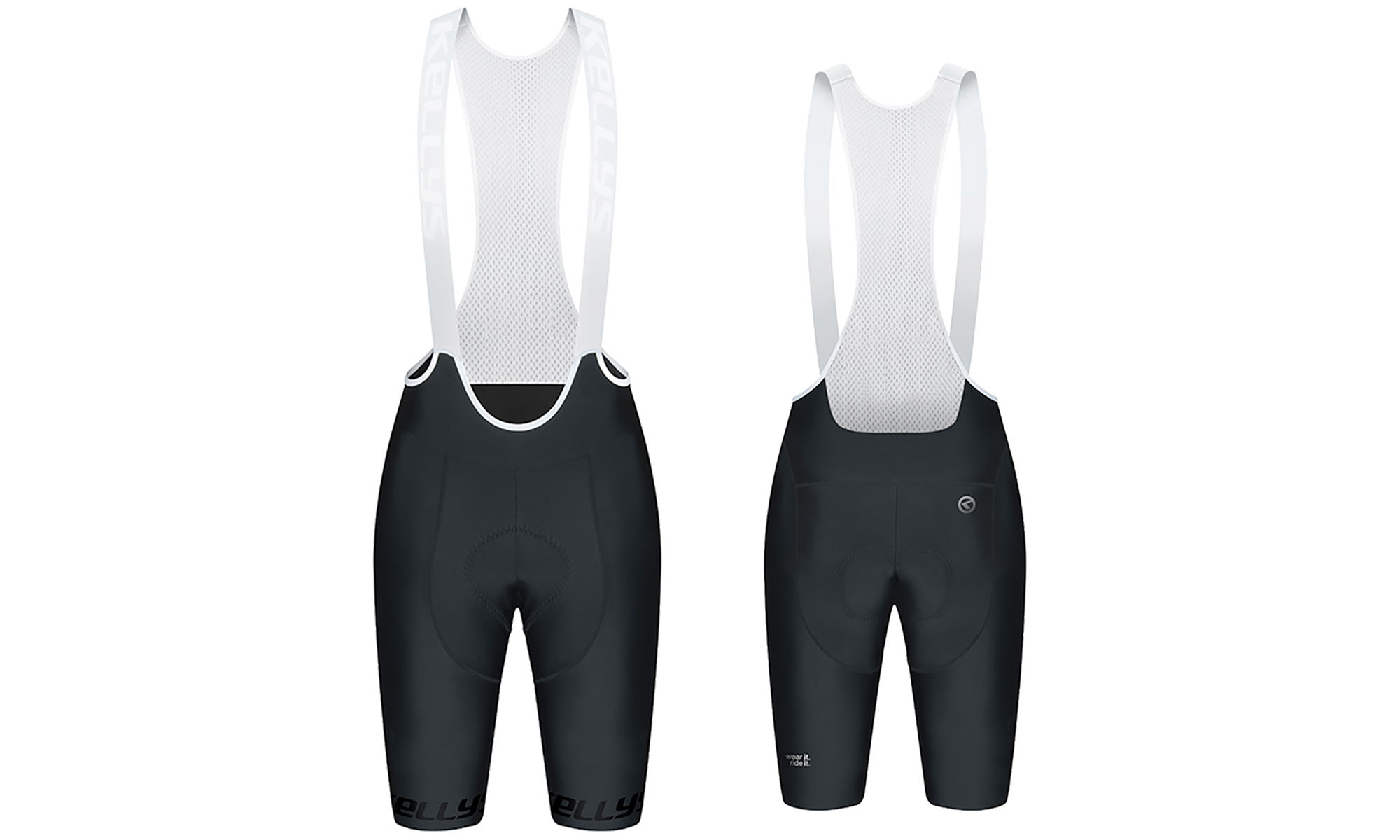 Велотрусы с памперсом и лямками KLS Rival 2, цвет черный, размер L Велотрусы с памперсом и лямками KLS Rival 2, цвет черный, размер L