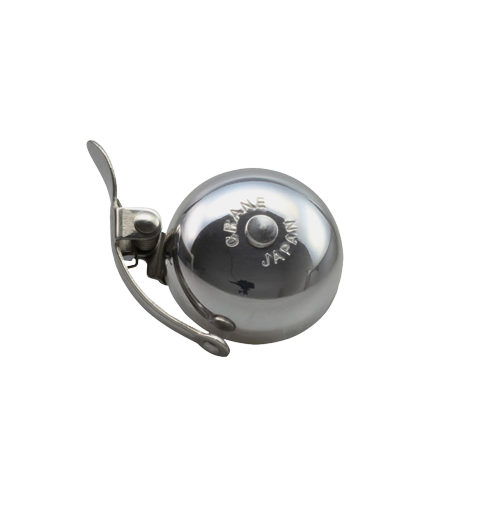 Фотография Звонок CRANE MINI SUZU, Polished Silver, 45мм алюминий, скоба, Серебристо-белый 2