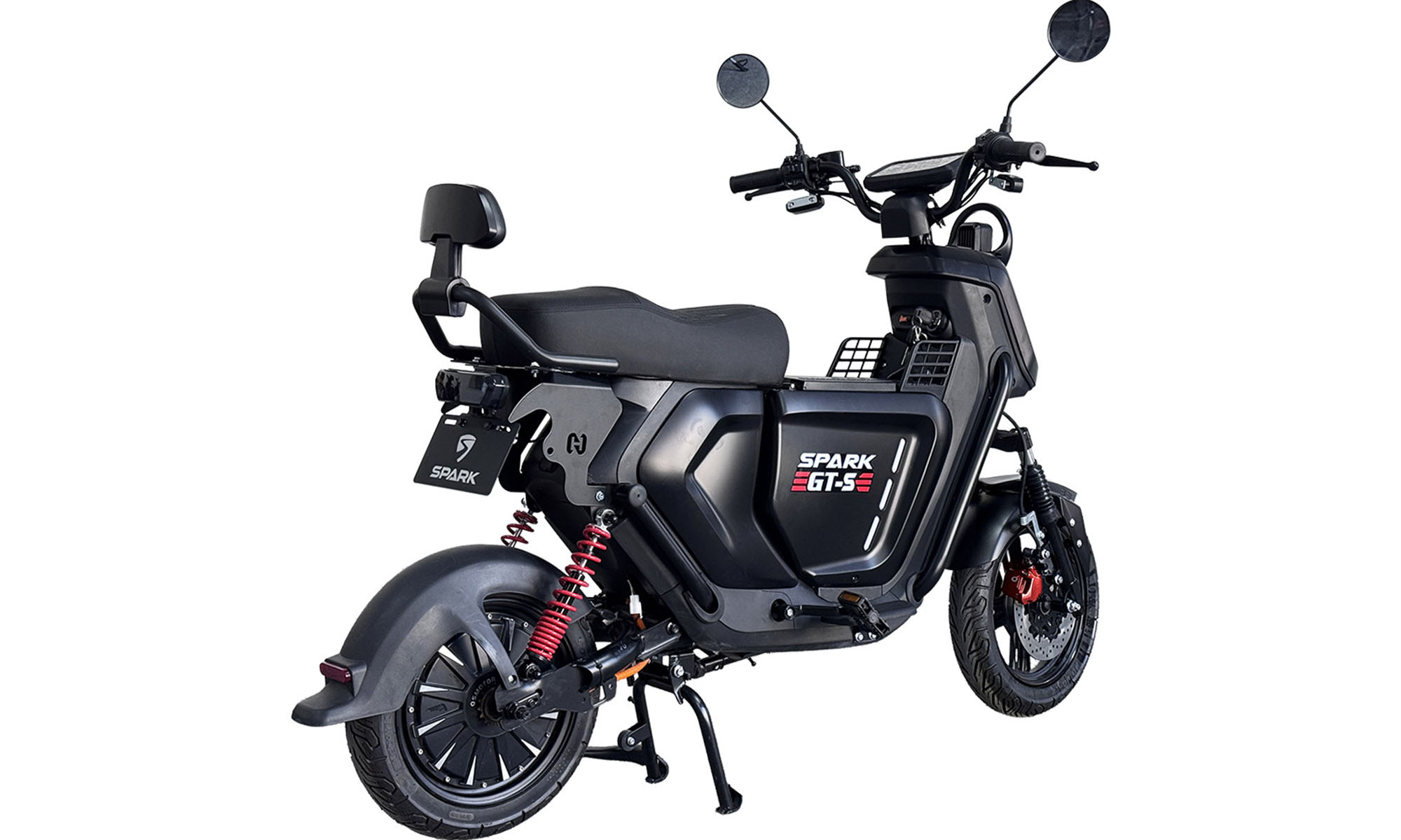 Велосипед с электромотором SPARK GT-S 12", рама 16", 72V/1500W/20Ah, LiFePO4, тёмно-графитовый 2