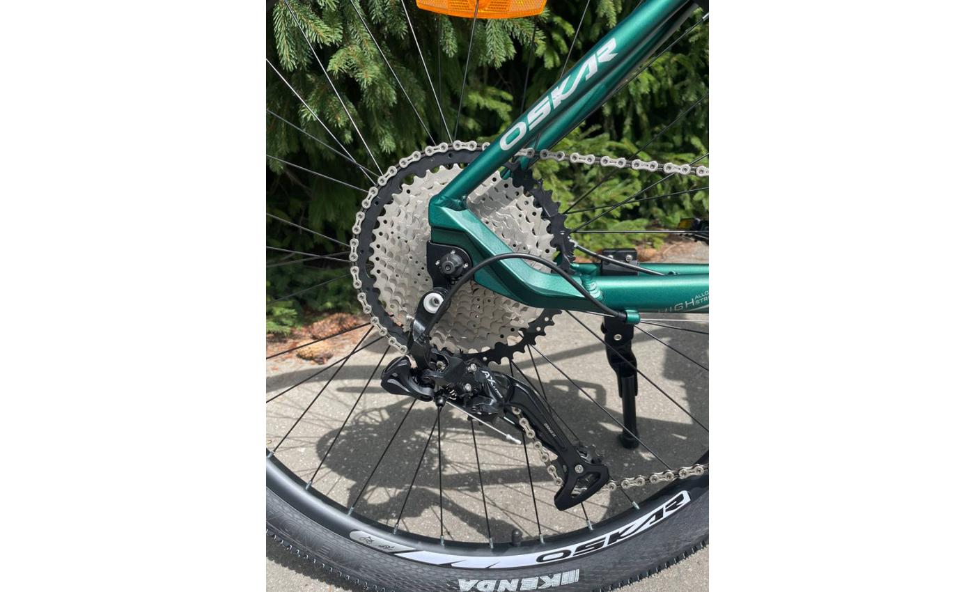 Фотографія Велосипед Oskar BLAZE 29" размер М рама 17 2024 Зеленый 6