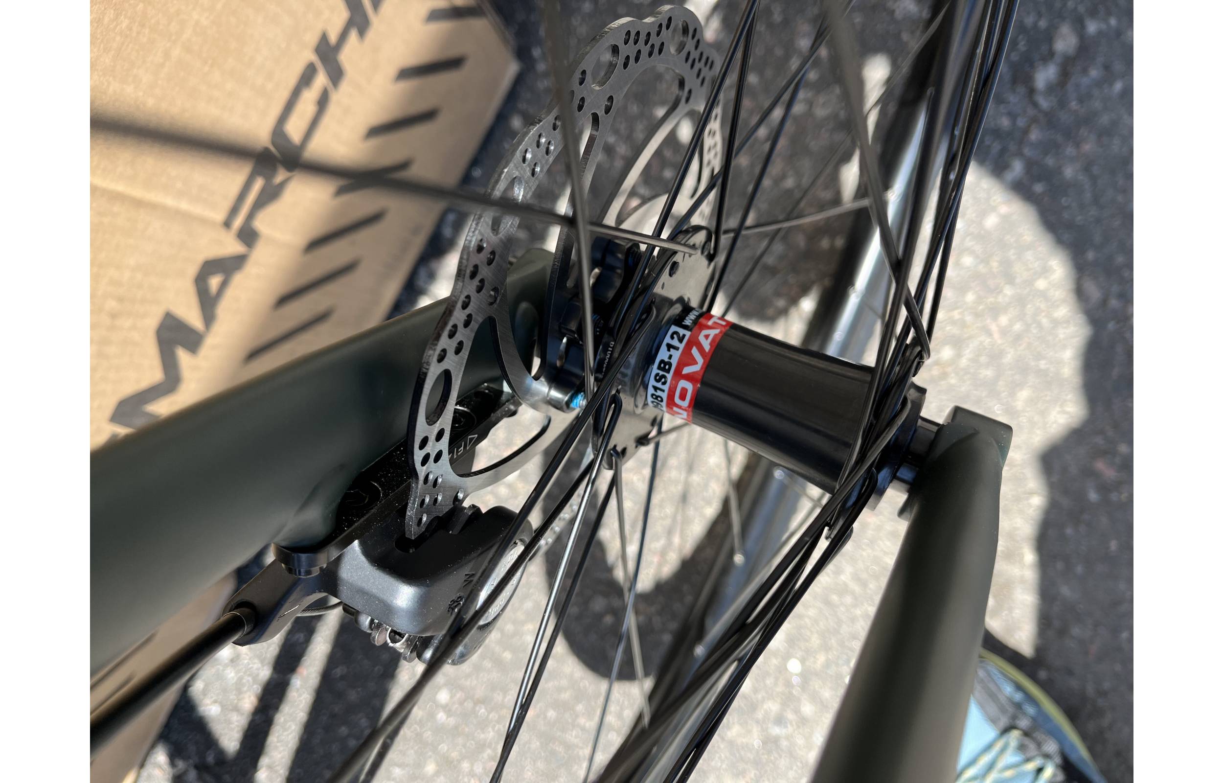 Фотографія Велосипед DeMARCHE Gravel Stone SORA 28" розмір М 2022 Зелений 4
