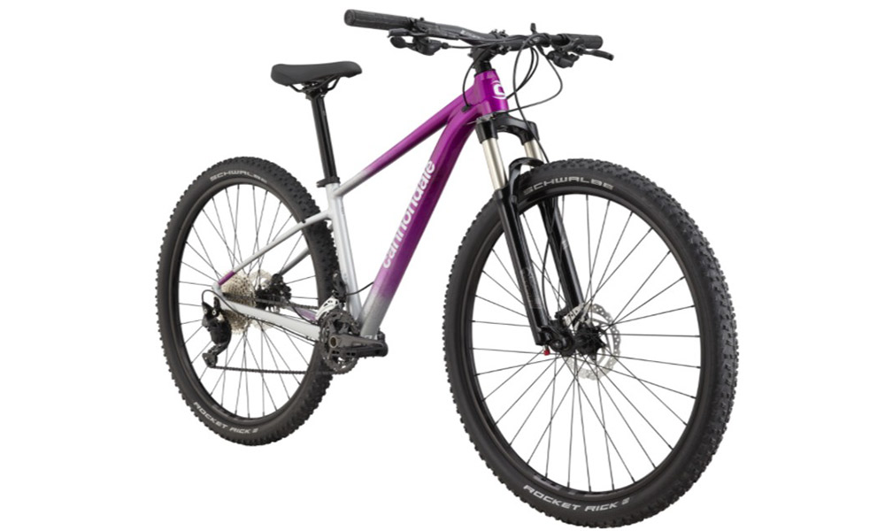 Велосипед Cannondale TRAIL SL 4 Feminine 29" размер S 2021 Бело-фиолетовый 2