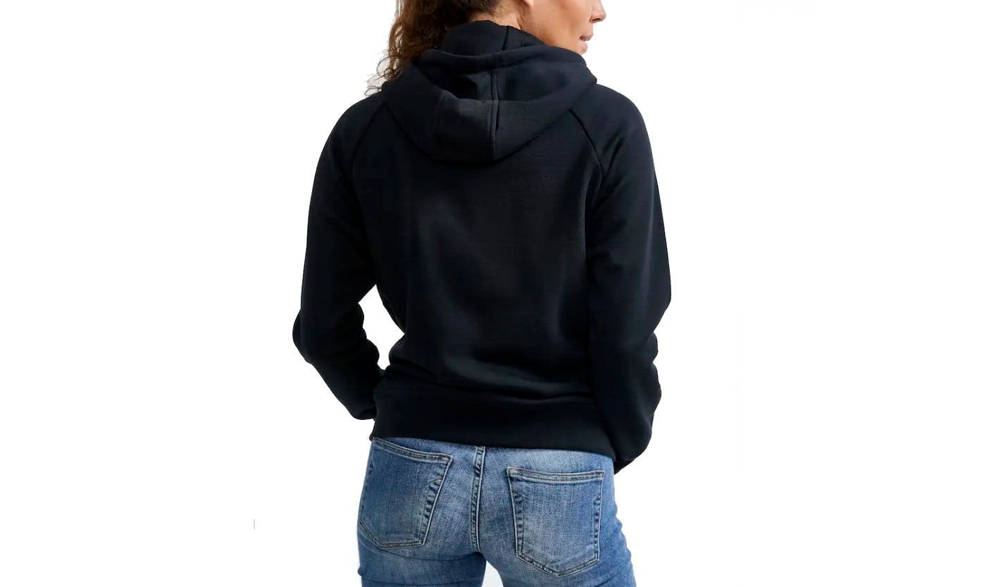Фотографія Кофта Craft CORE Craft Zip Hood жіноча, розмір S, чорний 3