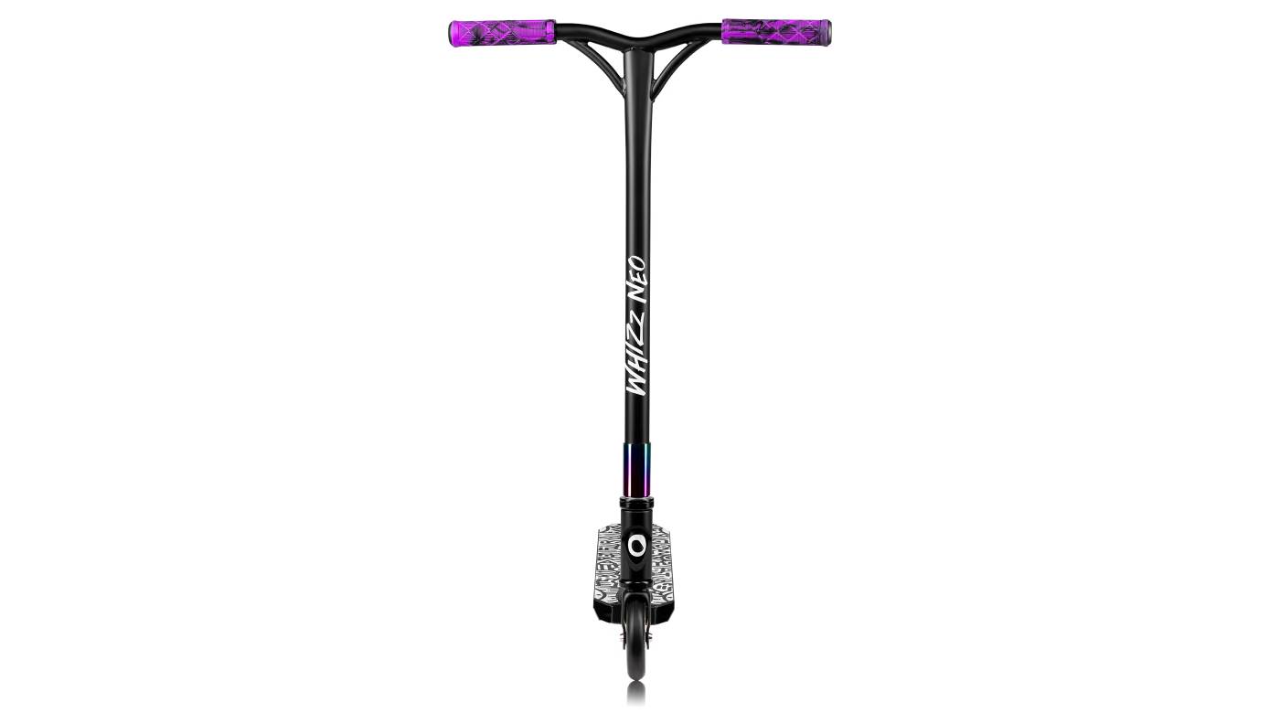 Детский самокат Lionelo WHIZZ NEO BLACK CARBON MULTICOLOR 2