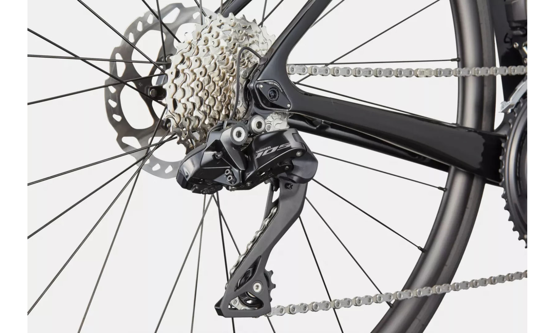 Фотография Велосипед Cannondale SuperSix EVO Carbon 3 28" размер L рама 56см 2024 BLK 6