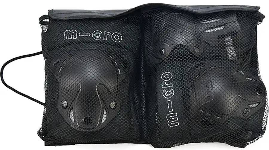Набор для защиты для роликов Micro Shock black размер M 2