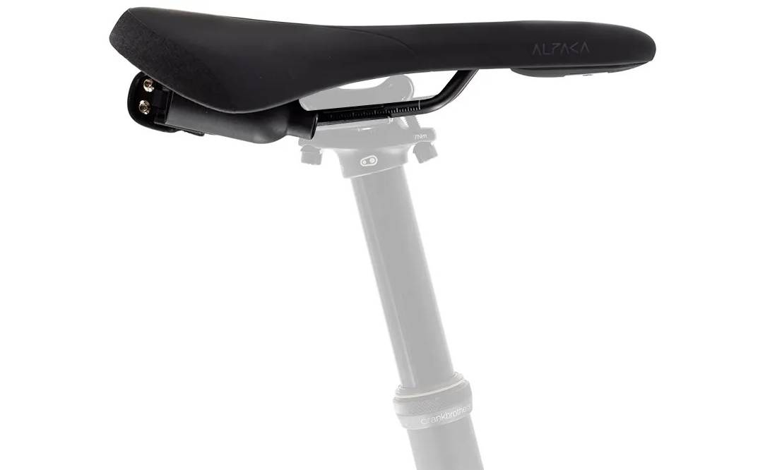 Седло Fizik Terra Alpaca X5 + carriage kit - 145mm, All-mountain, Enduro, 372гр, black 2