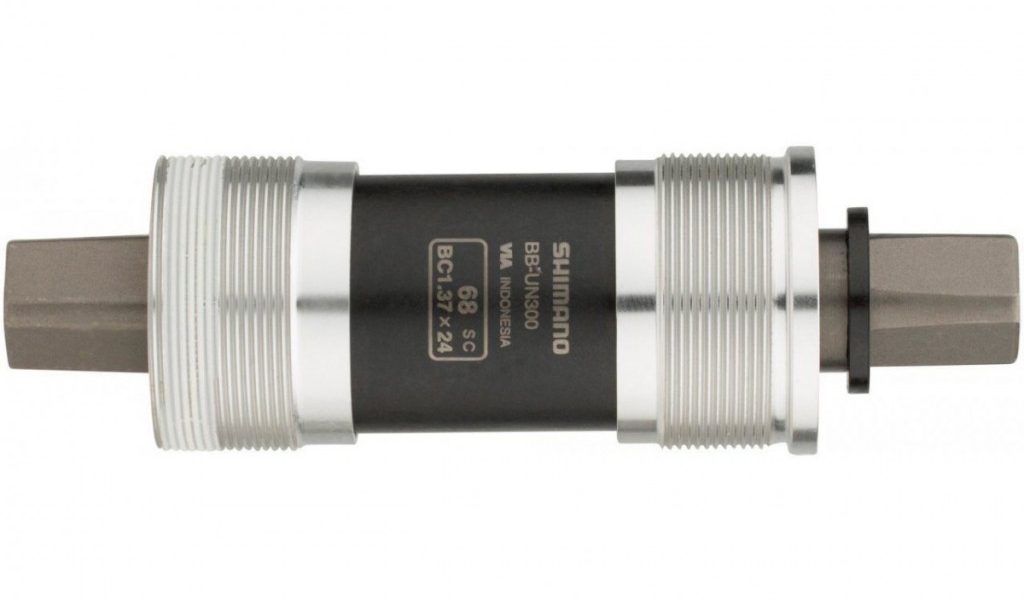 Каретка Shimano BB-UN300 под квадрат, 122,5Х68мм, черный