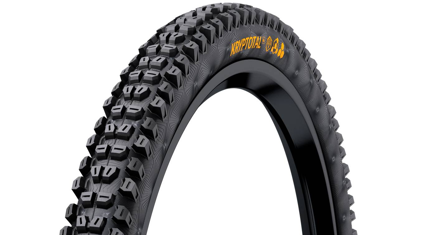 Фотографія Покришка безкамерна Continental Kryptotal-R Downhill 29 x 2.40 Soft, складна шкіра, Чорна