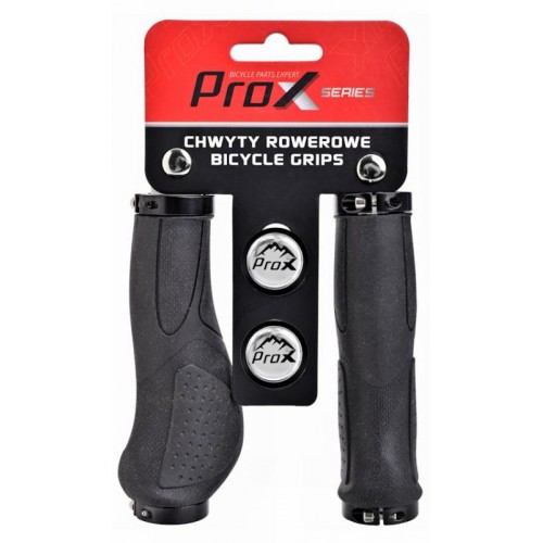 Грипси ProX GP-80 130мм анатомічні, із замками, Чорний 2
