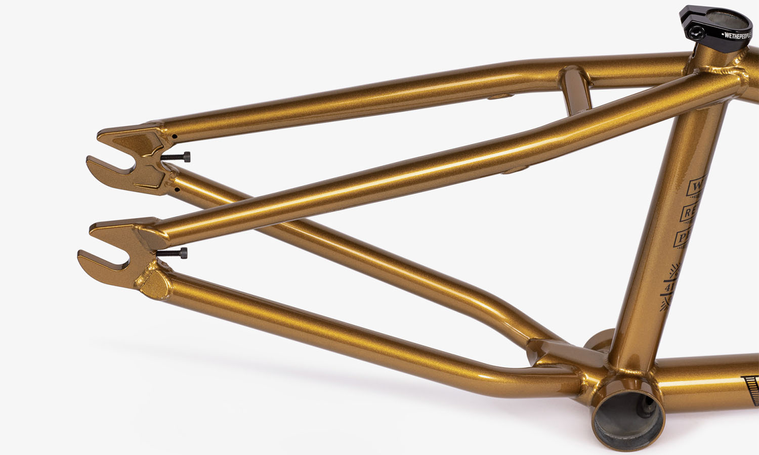 Рама WeThePeople REVOLVER 21"TT, хромомолибден, бронзовая 5
