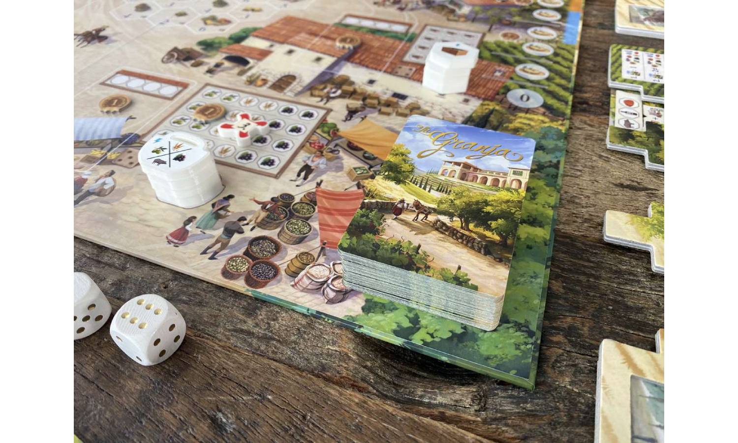 Настольная игра Ла Гранха: Делюксове видання / La Granja: Deluxe Master Set 15