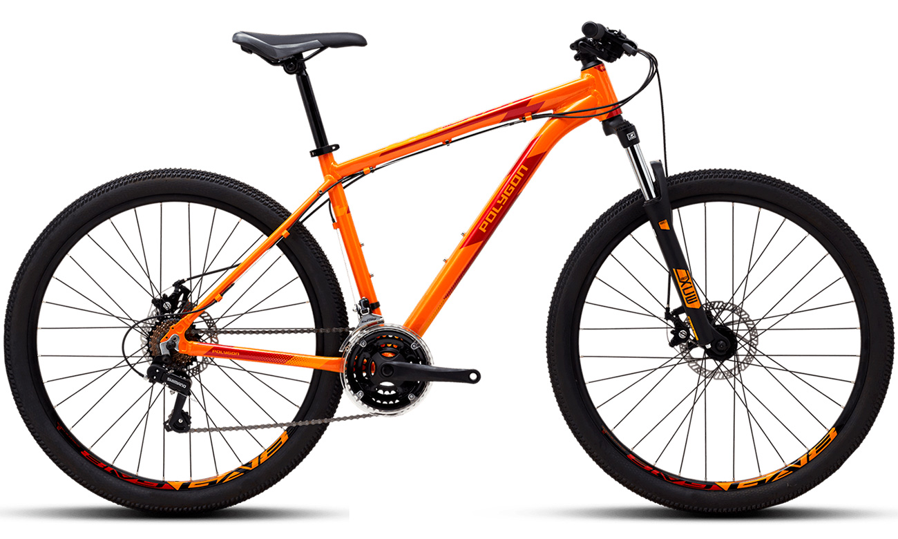 Фотографія Велосипед POLYGON CASCADE 2 27,5" 2021, розмір М, оранжевий 3