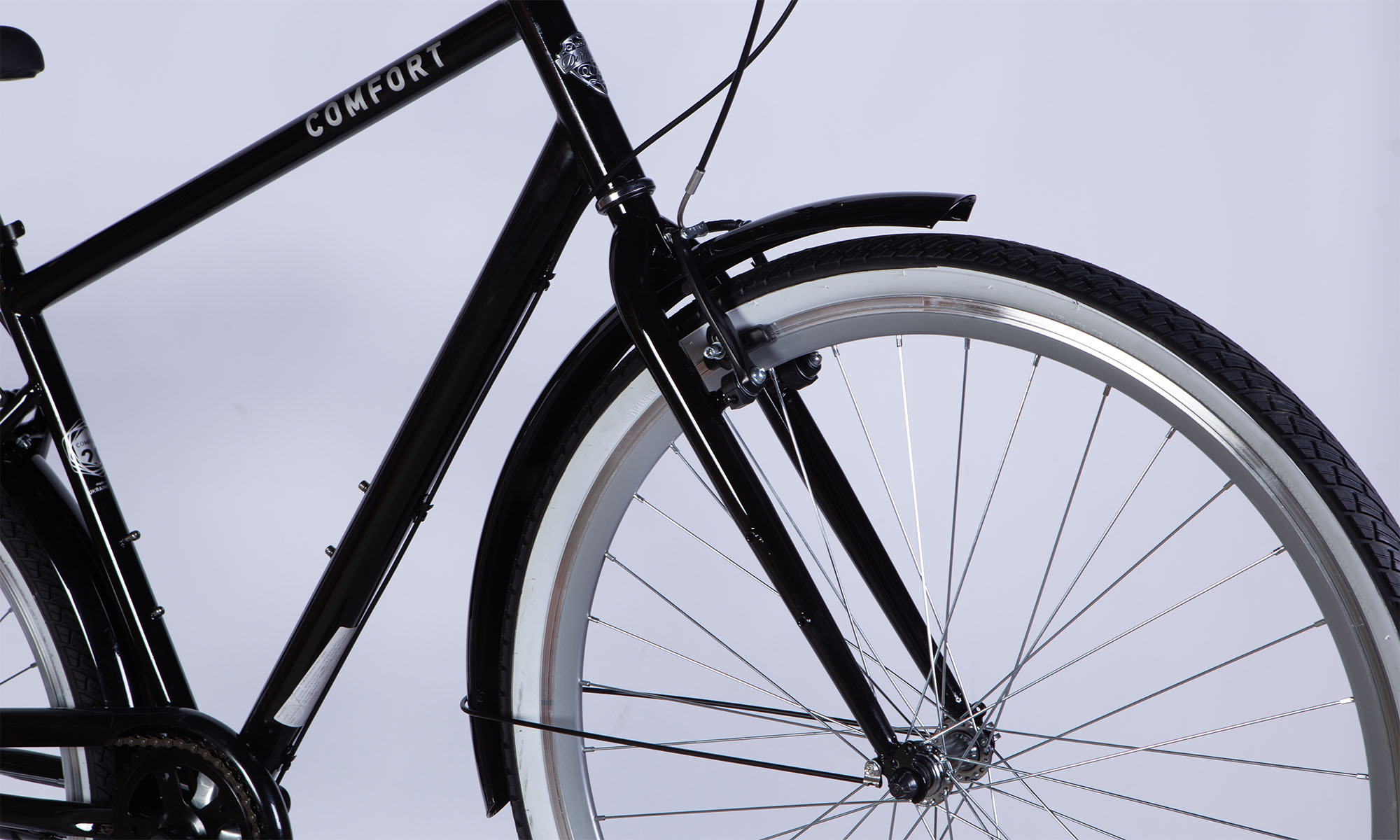 Велосипед Dorozhnik COMFORT MALE PH 28", розмір L, рама 20", 2025, чорний 3