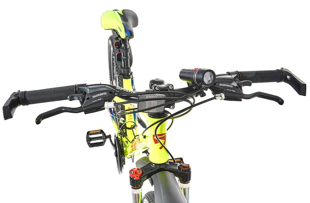 Велосипед SPARK HUNTER 24" розмір XXS рама 14" 2024 жовтий 4 Велосипед SPARK HUNTER 24" розмір XXS рама 14" 2024 жовтий 4
